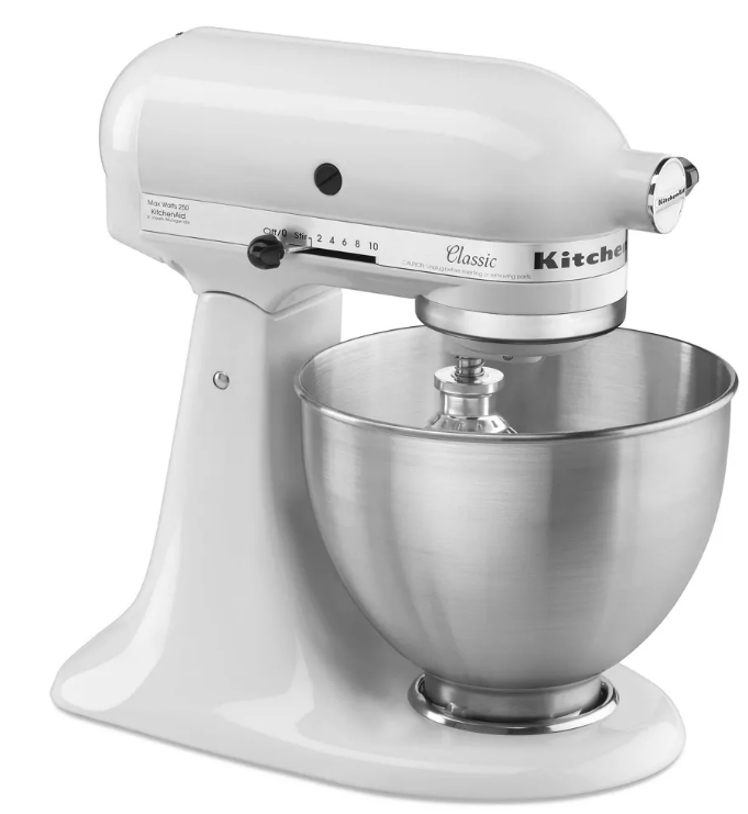Classic 4.5qt Stand Mixer - White