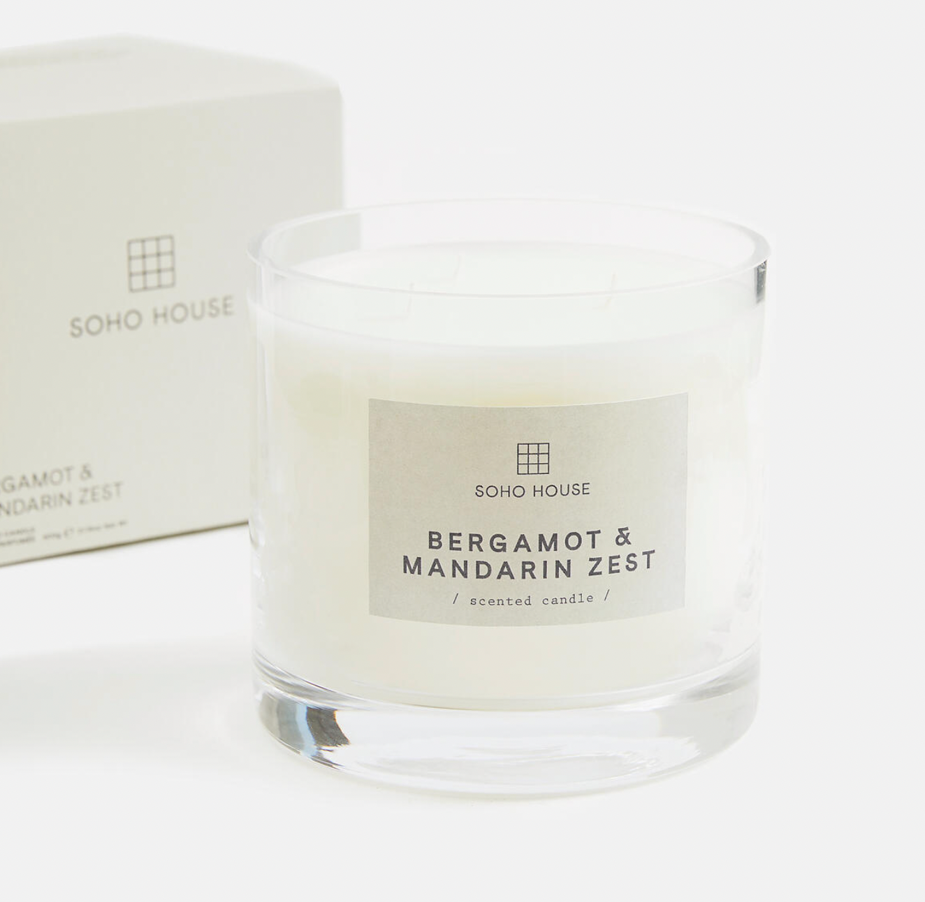 Bassett Bergamot & Mandarin Zest Candle, Large 600g