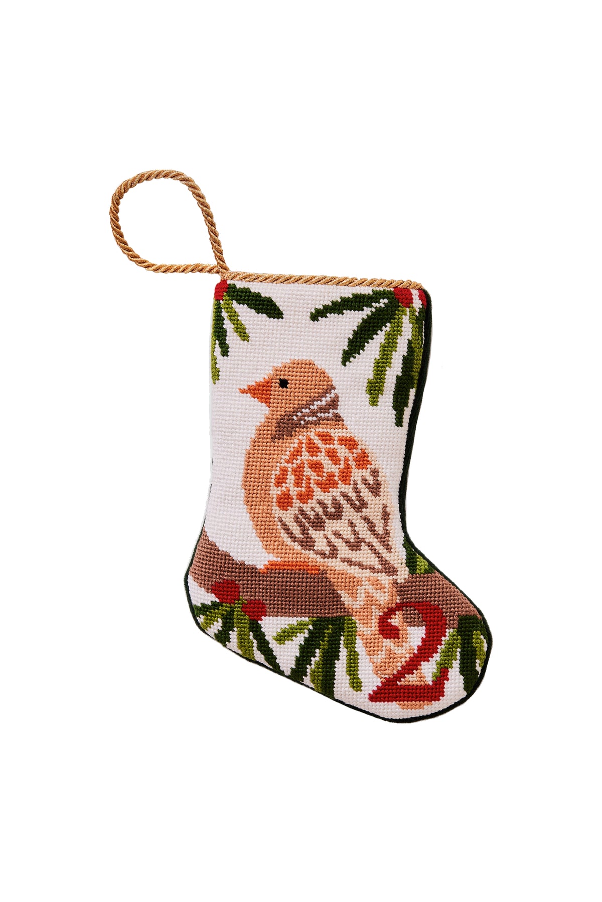 12 Days of Christmas Bauble Stocking, 2 Turtle Doves