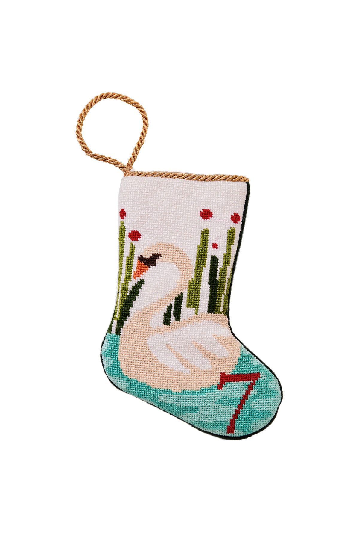 12 Days of Christmas Bauble Stocking, 7 Swans a Swimming