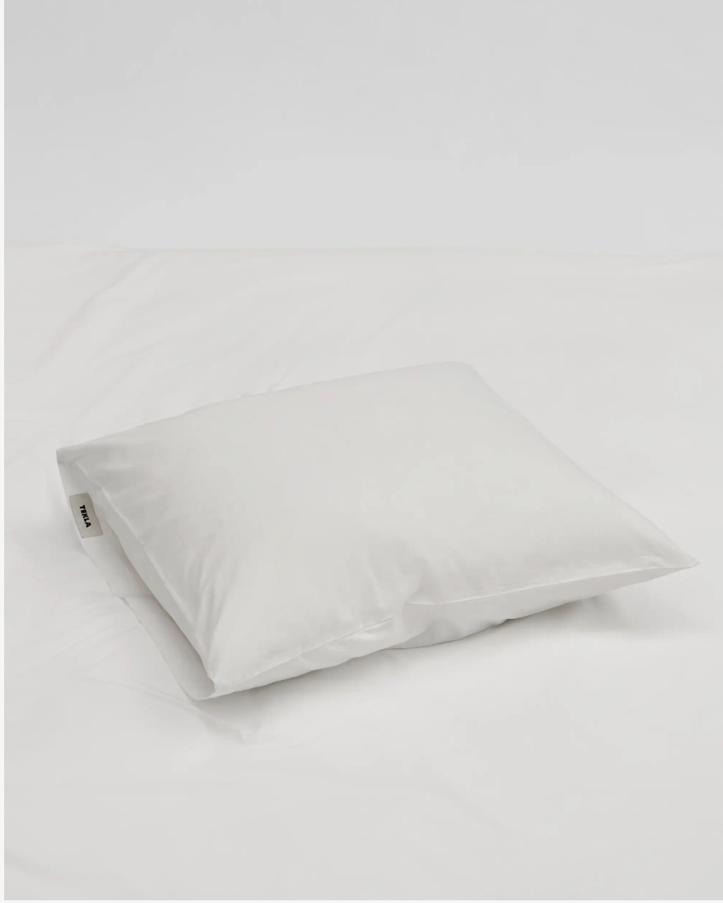 Broken White Percale Pillowcase - Queen