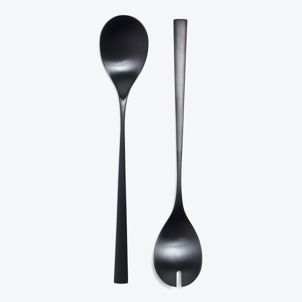 Cutipol - Duna Salad Set Matte Black