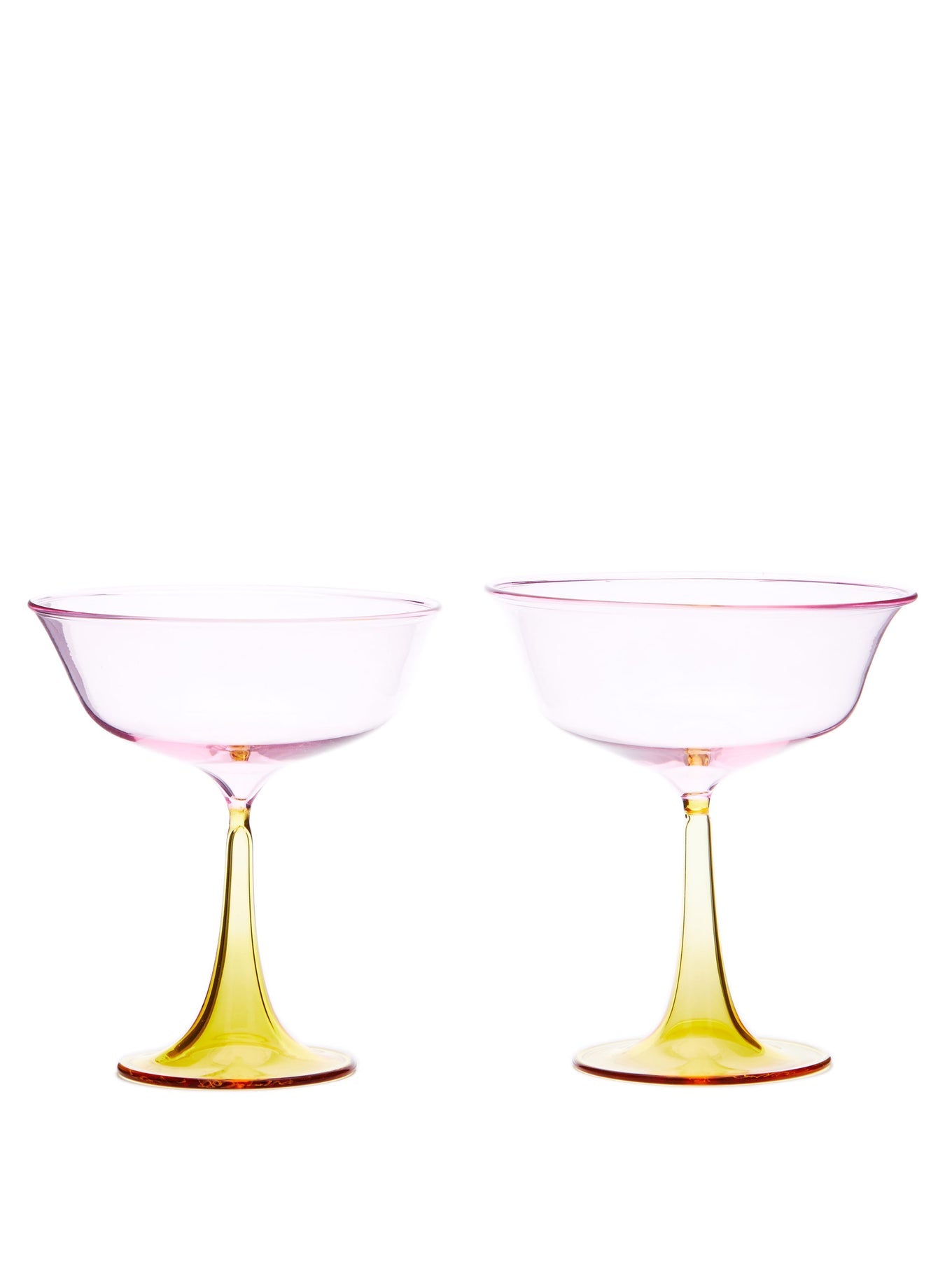 Campbell-ReyX Laguna B set of two Cosimo coupe glasses