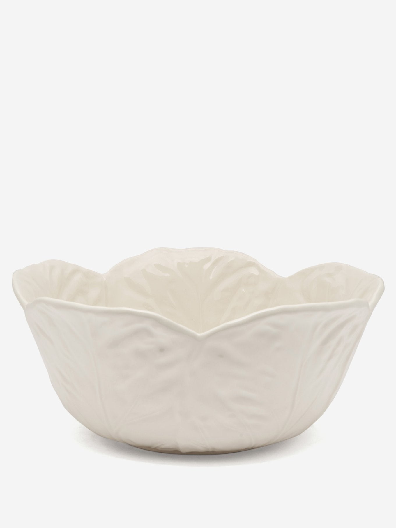 Bordallo PinheiroCabbage large earthenware salad bowl