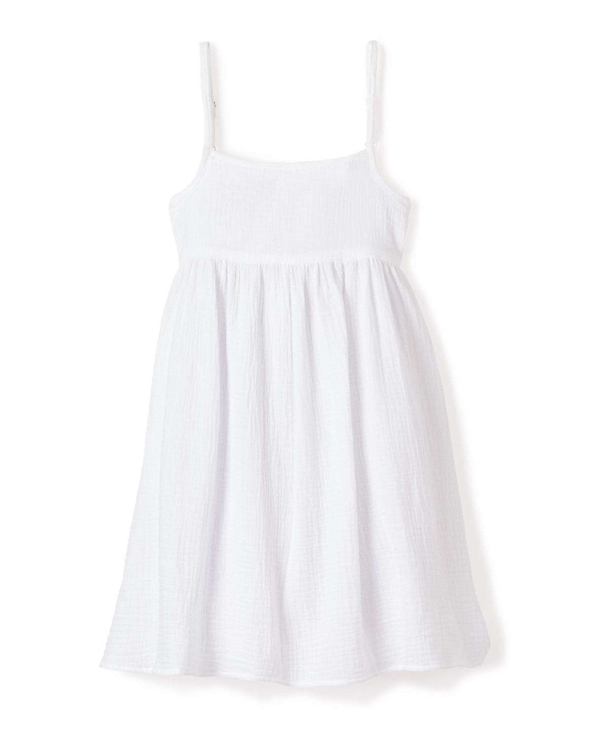 Children's White Gauze Serene Sundress