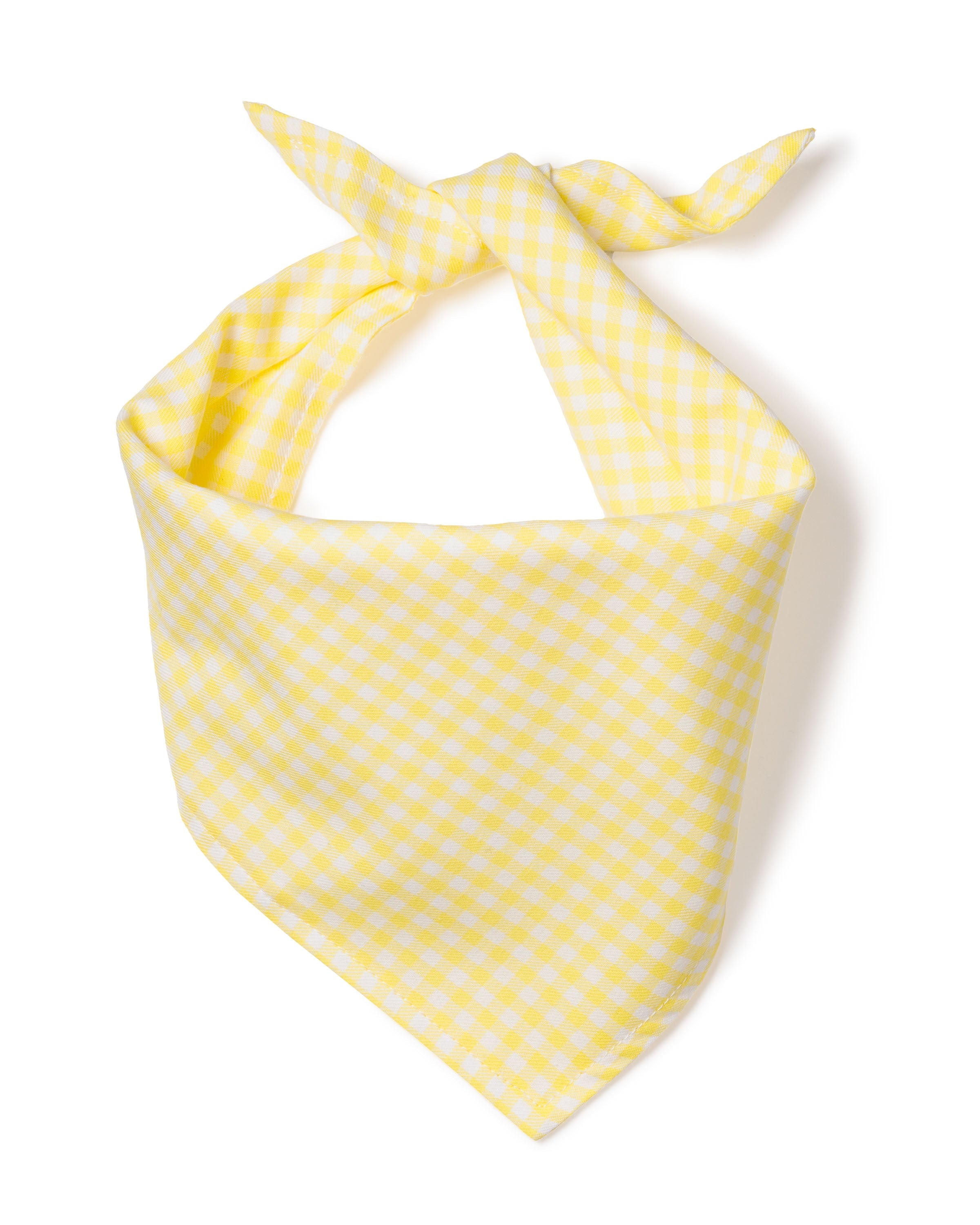Navy Gingham Dog Bandana | Petite Plume | Over The Moon