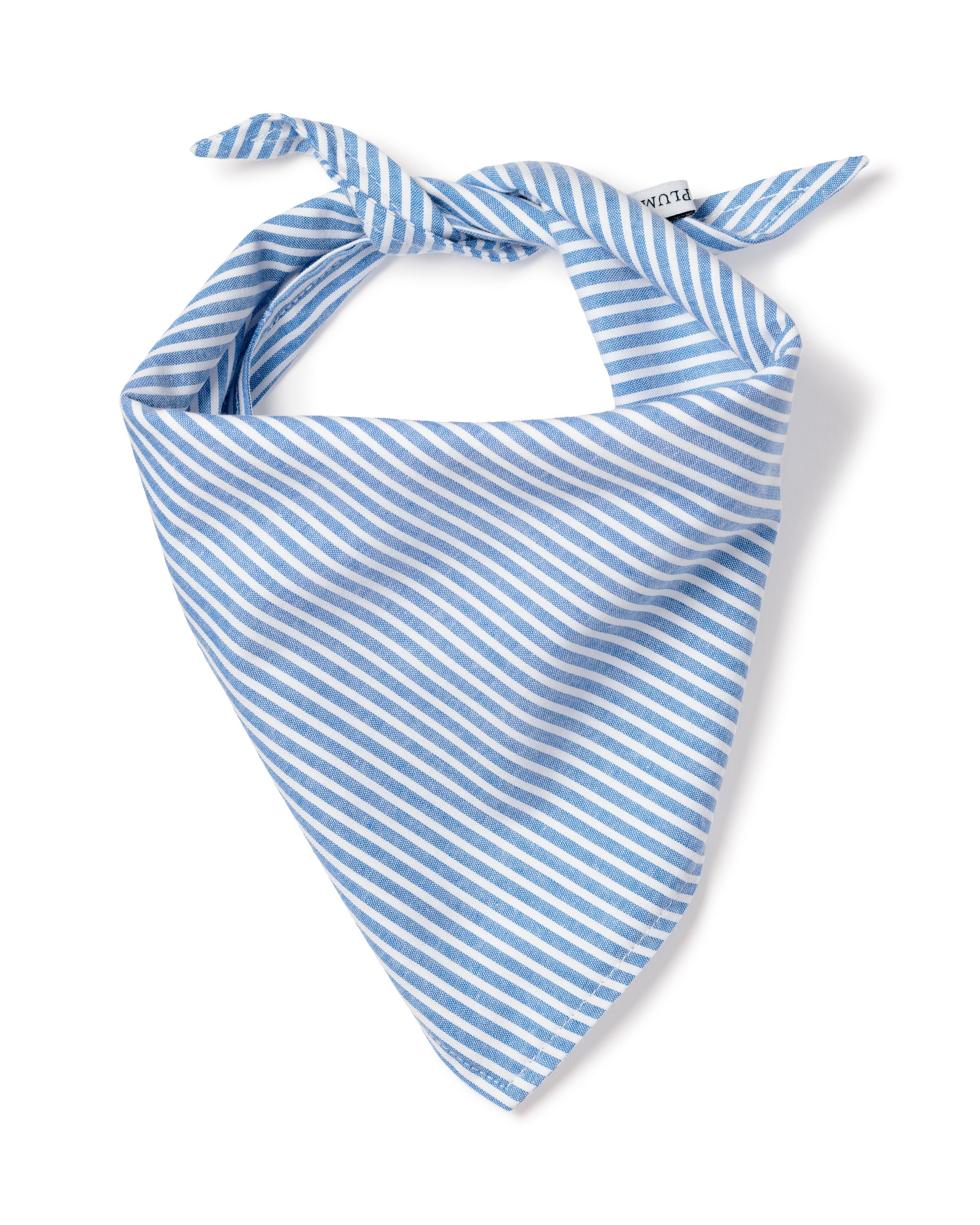 Navy Gingham Dog Bandana | Petite Plume | Over The Moon