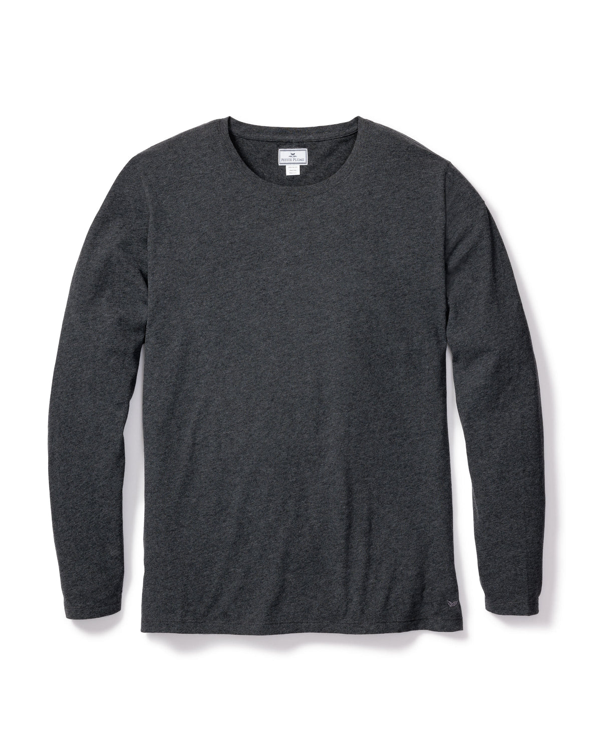 Pima Cotton Men’s Dark Heather Crew Neck Top