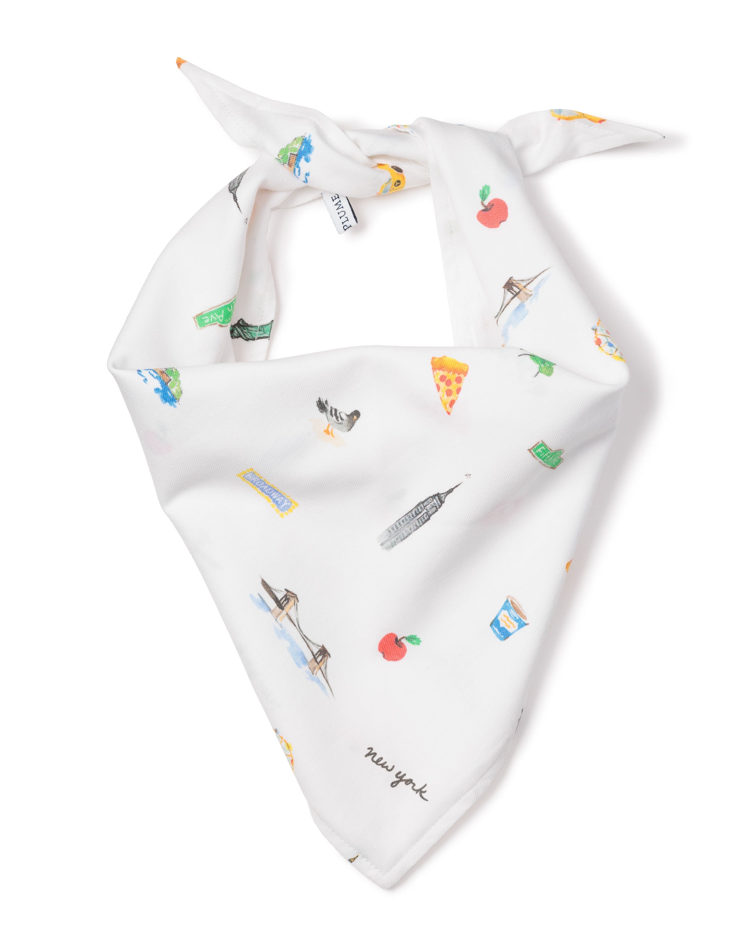 Navy Gingham Dog Bandana | Petite Plume | Over The Moon