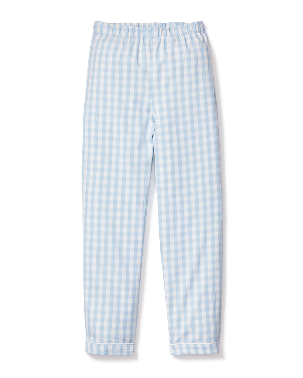 Children’s Light Blue Gingham Pajama Pants