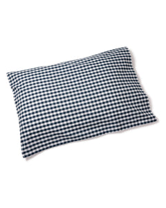 Luxe Premium Cotton Navy Gingham Bed Sheets