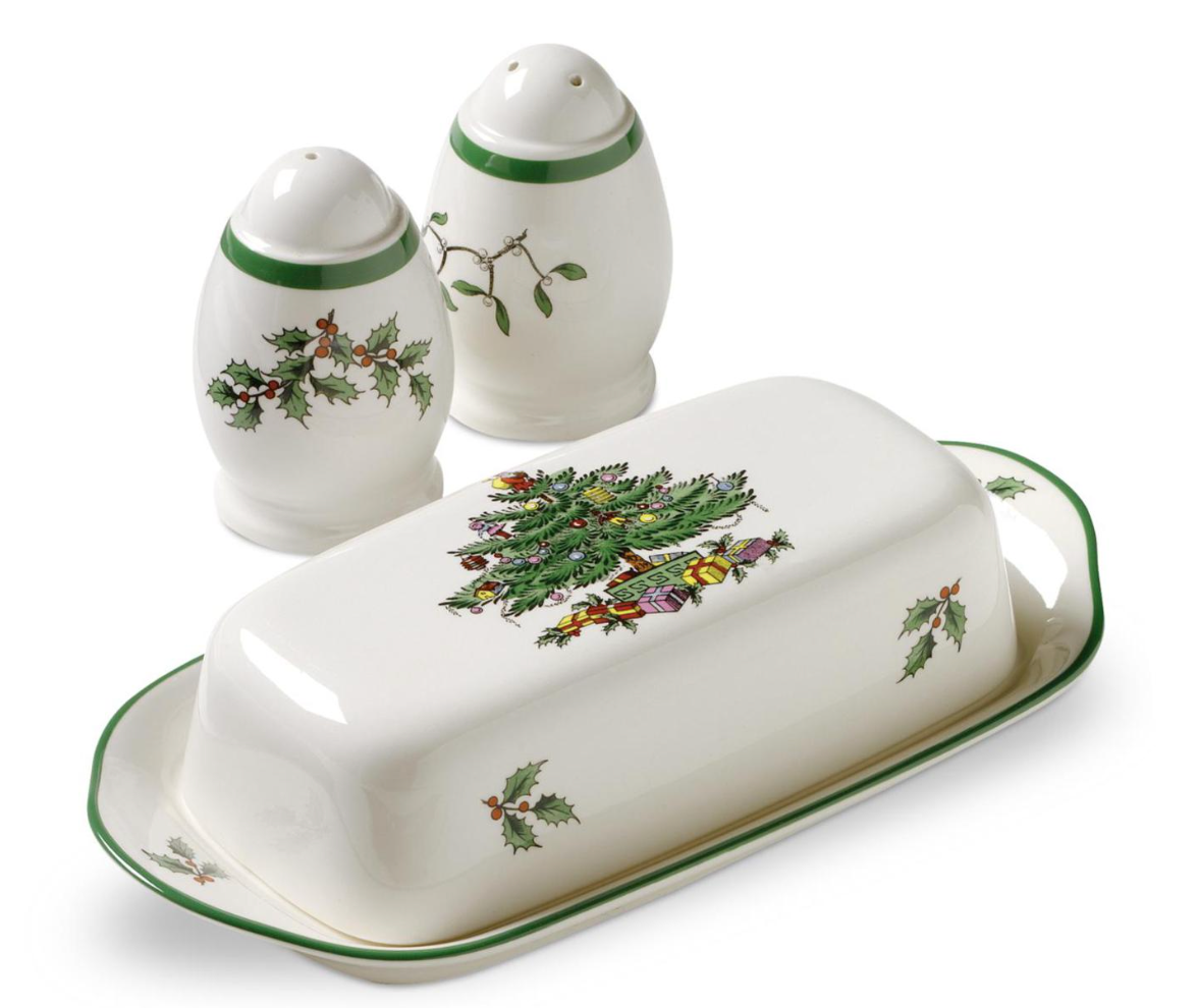 Christmas Tree Hostess Set