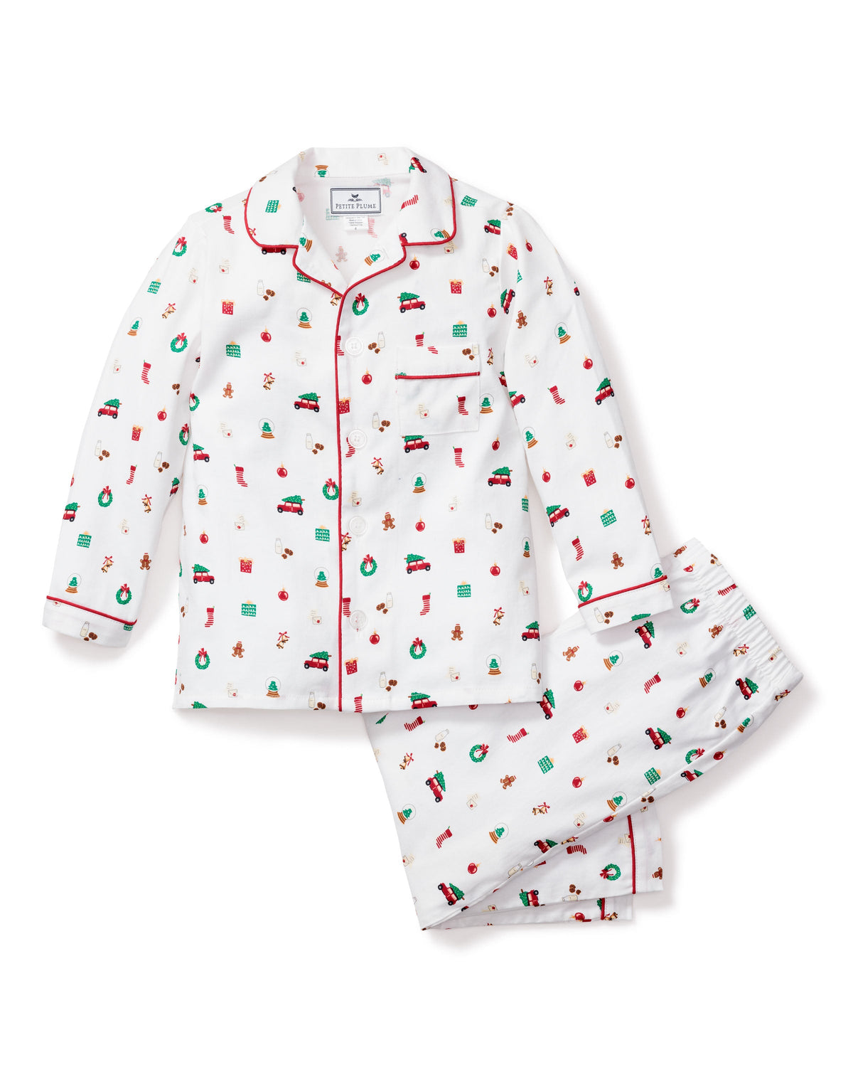 Children's Arctic Express Pajama Set, Petite Plume