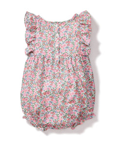 Children’s Fleurs de Rose Ruffled Romper