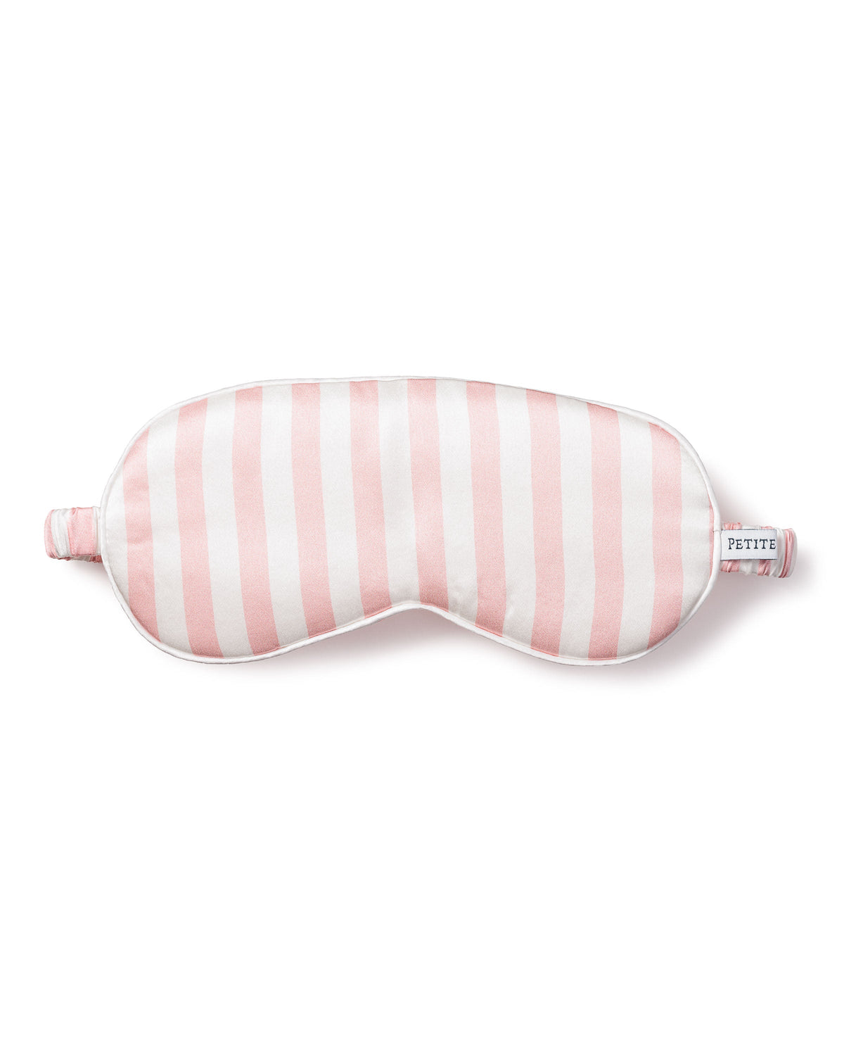 Adult Pink Stripe Silk Sleep Mask