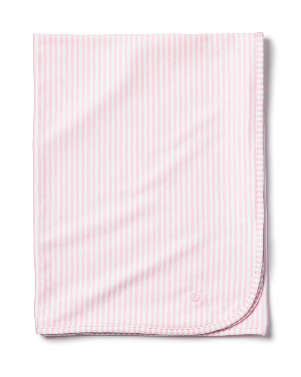 Infant’s Pima Cotton Pink Stripes Blanket