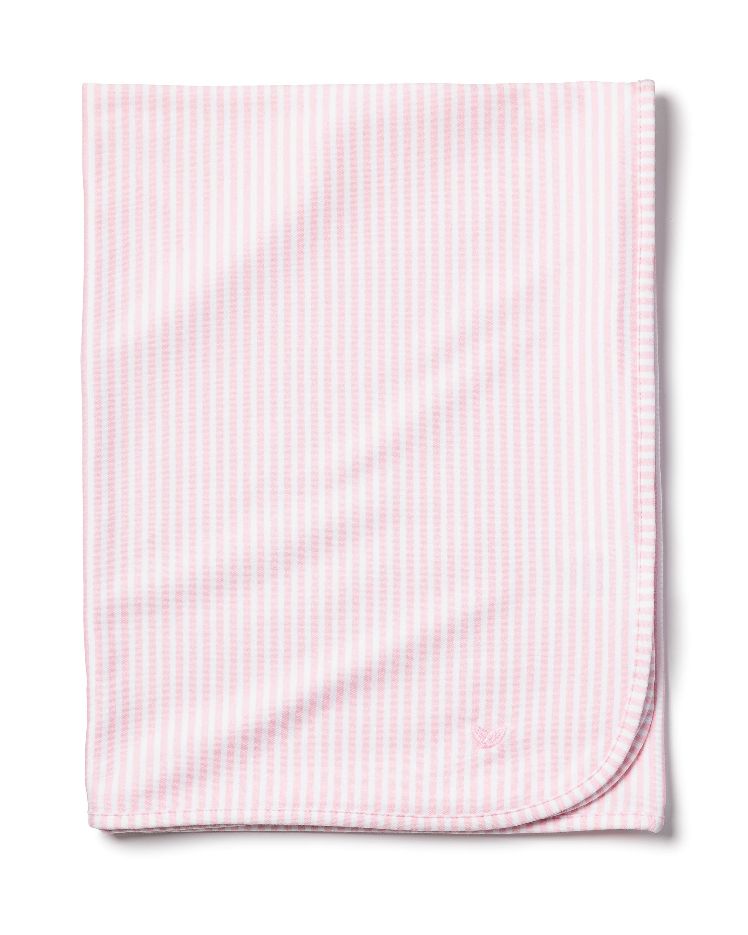 Infant’s Pima Cotton Pink Stripes Blanket