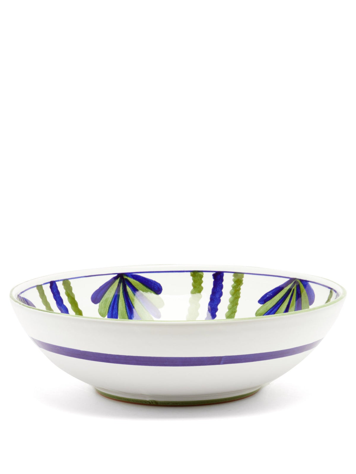 Cabana MagazineBlossom hand-painted porcelain salad bowl