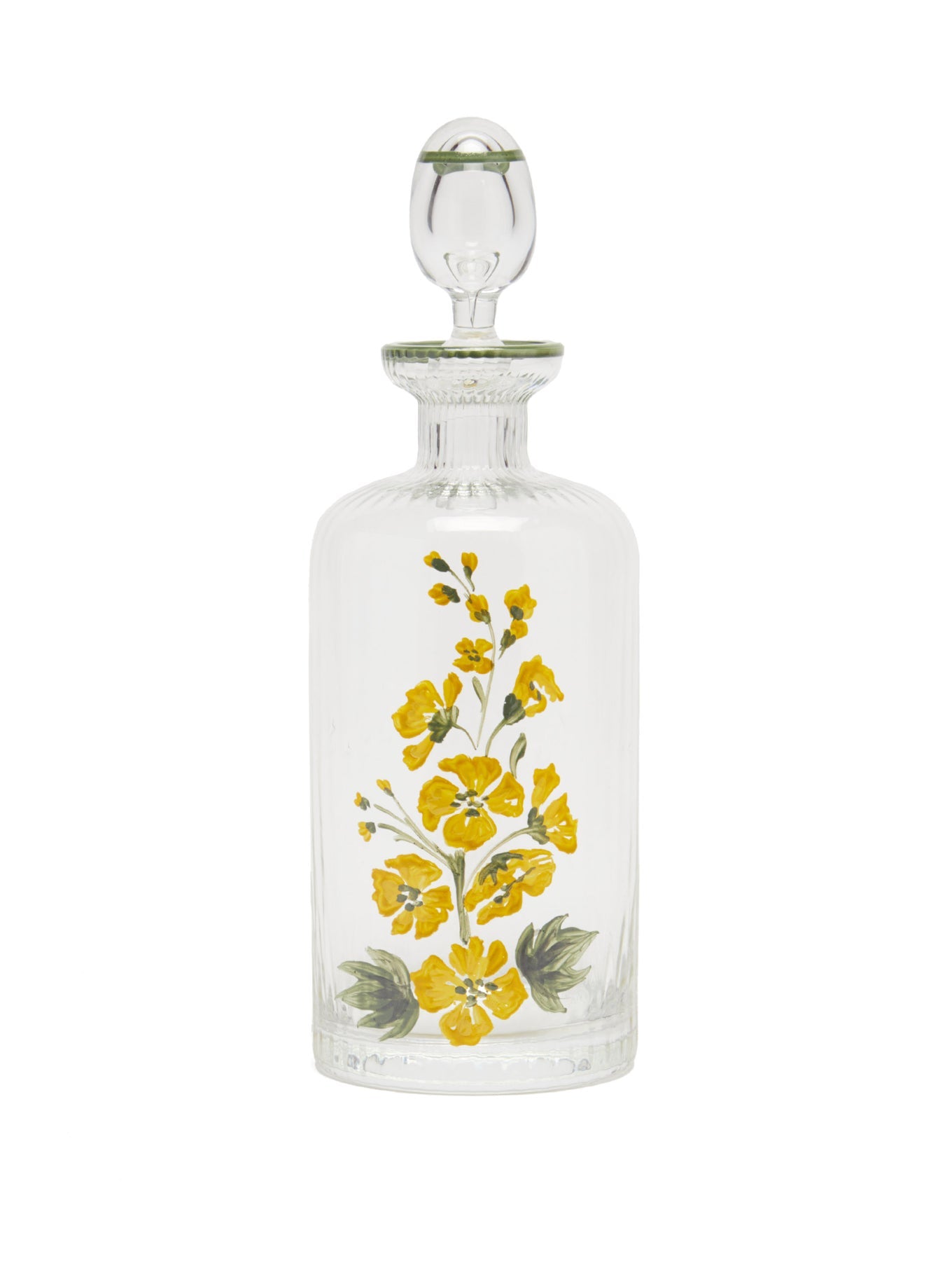 Cabana MagazineHand-painted Murano-glass oil bottle