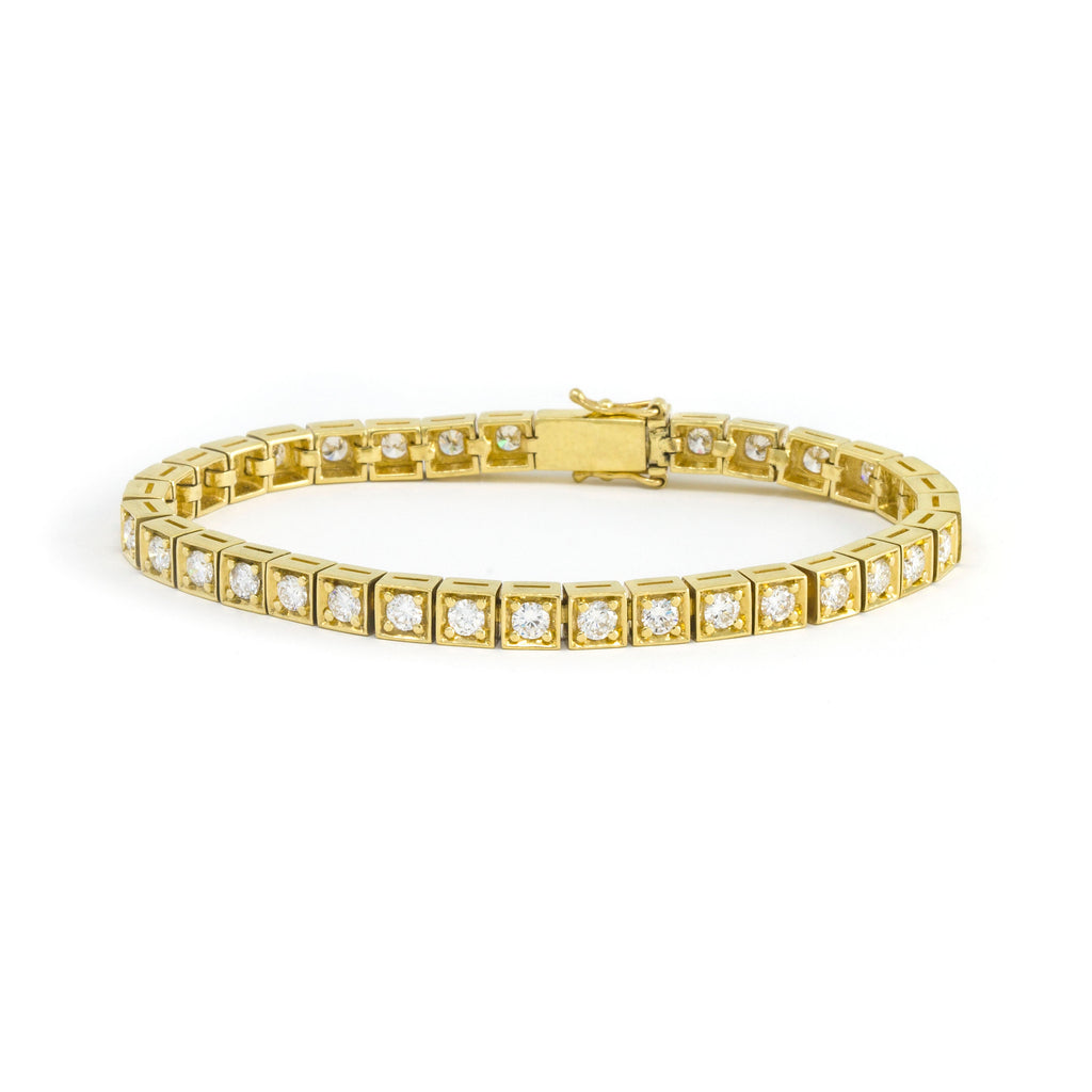 Diamond Pickle Ball Bracelet | Over The Moon