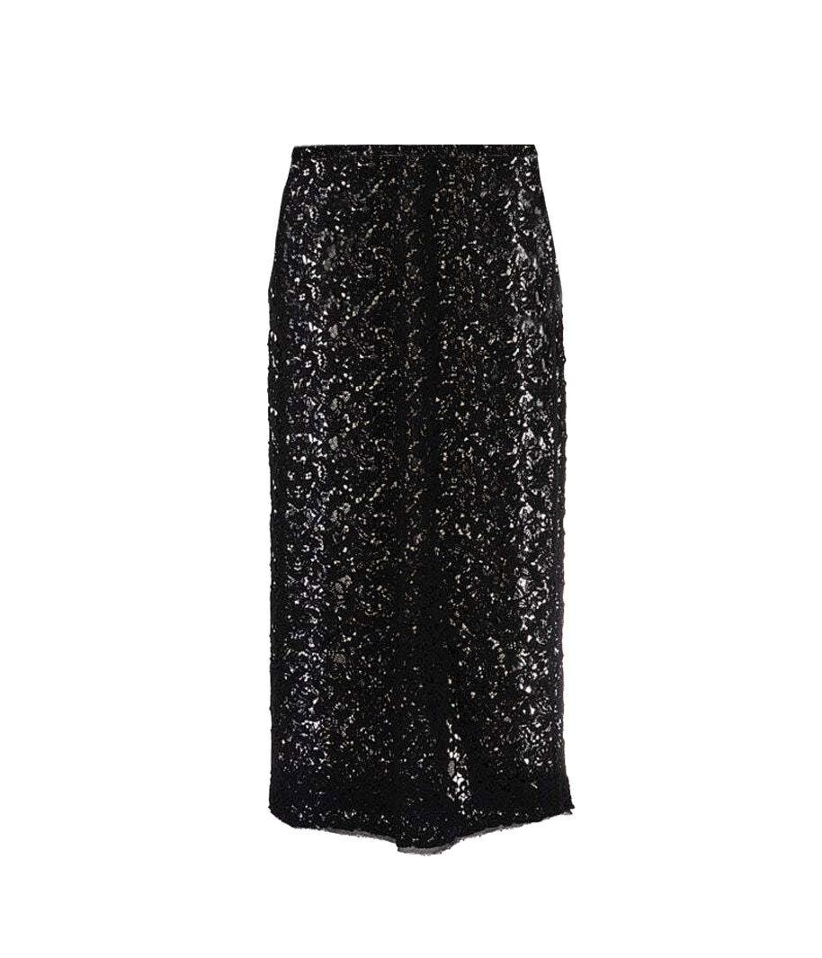 Deanna Skirt in Black Lace