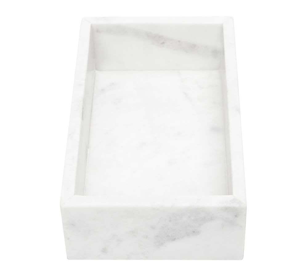 Caravan Marble Napkin Holder Tray - Rectangle