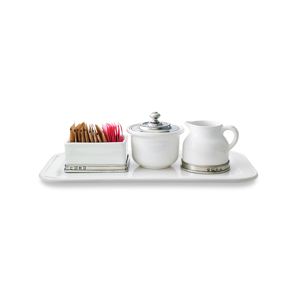 Convivio Ceramic Rectangular Tray | Over The Moon