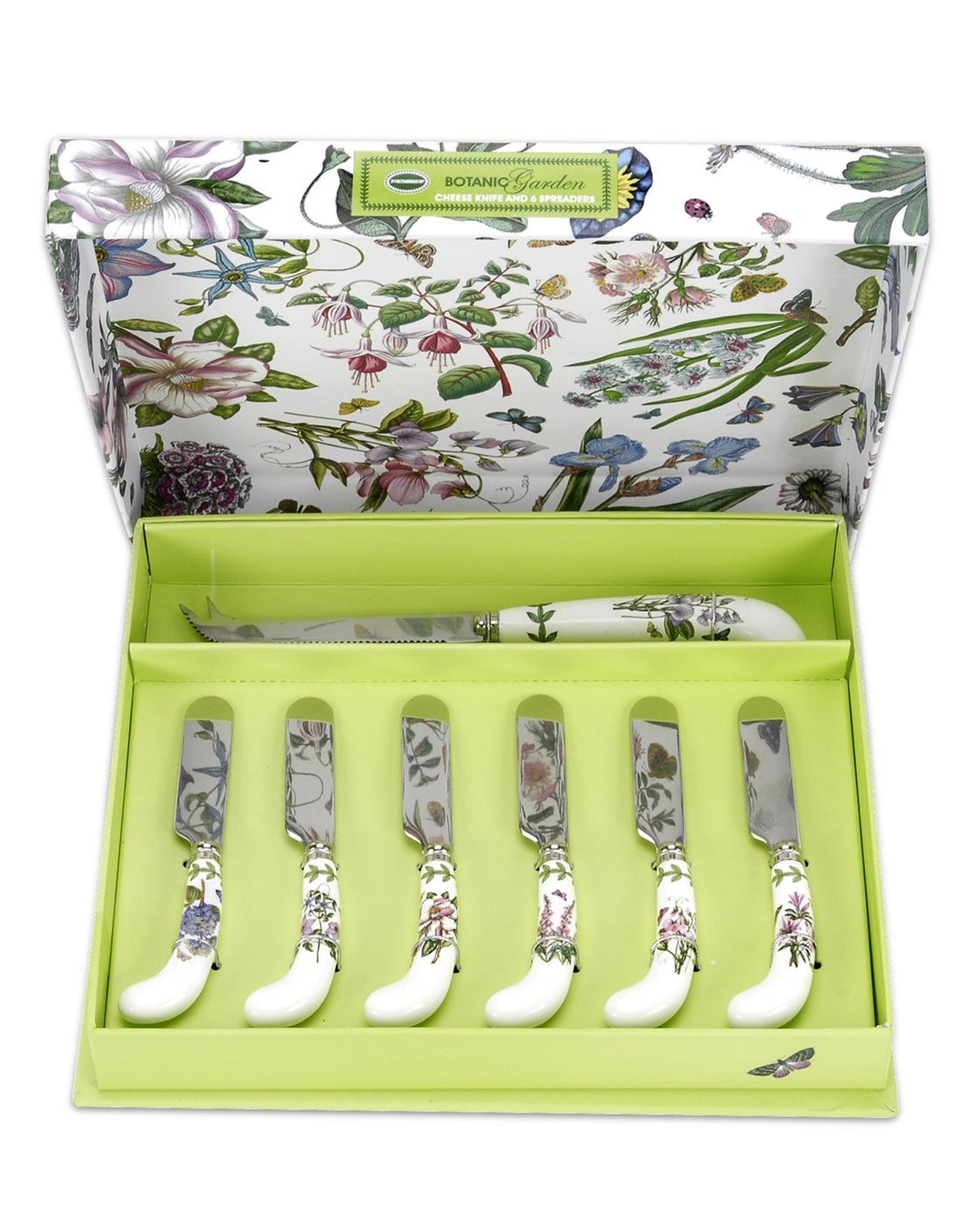 Botanic Garden Cheese Knife and Spreader Set (Assorted)