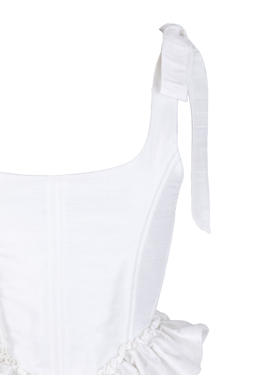 The Antoinette Corset In White