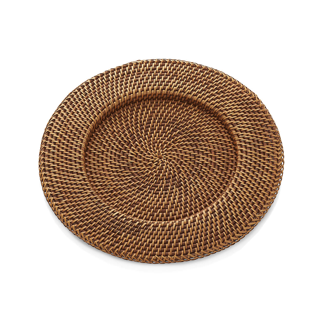 Artesia Honey Rattan Charger Plate