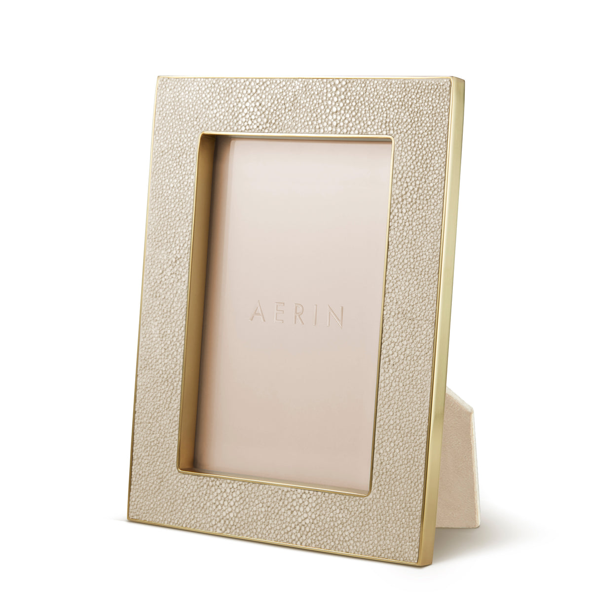 Classic Shagreen Frame, Wheat