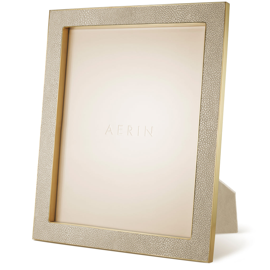 Classic Shagreen Frame, Wheat