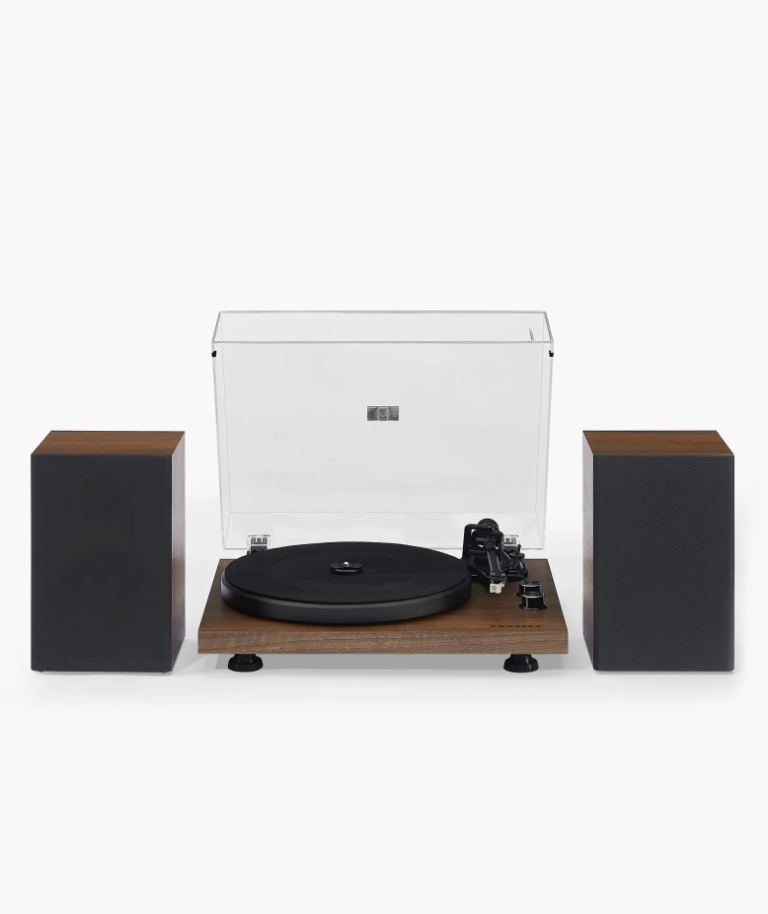 C62 Record Player with Speakers