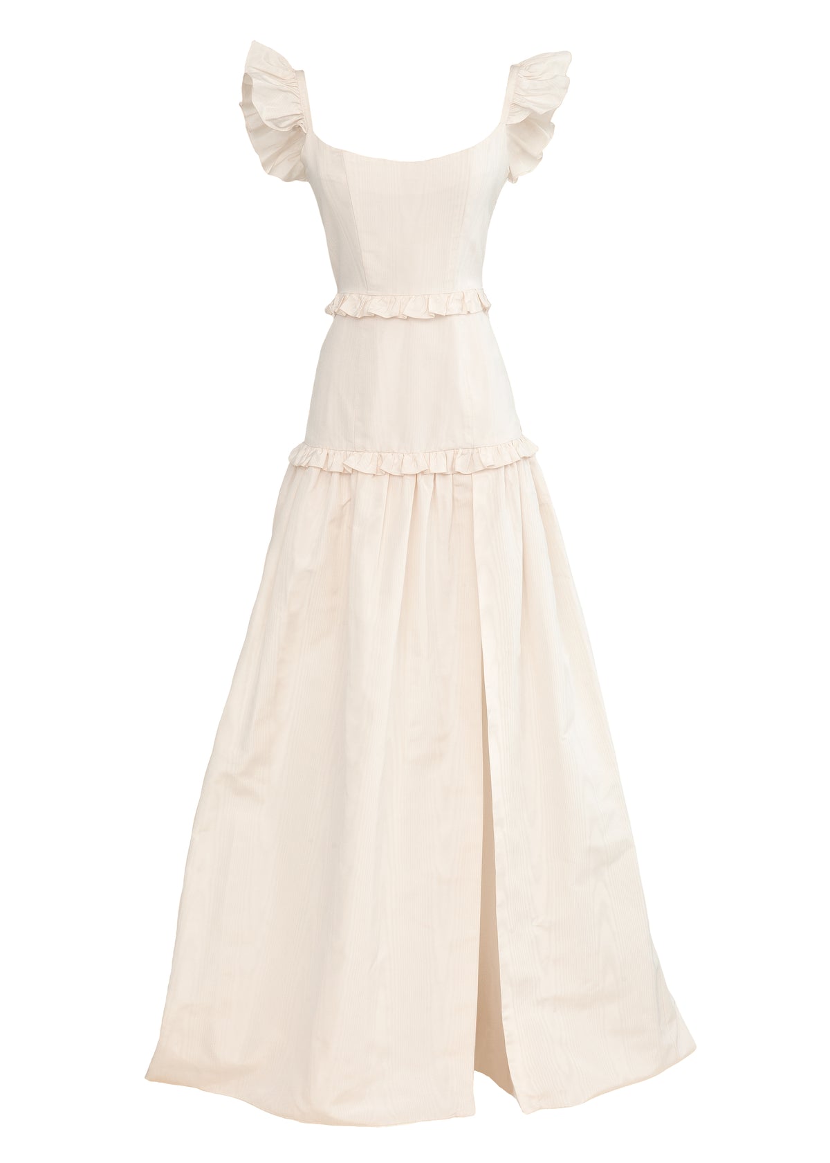 Arabella Ivory Moire Gown