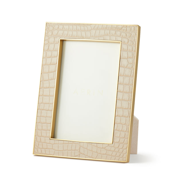 Classic Croc Leather Frame, Fawn | Over The Moon