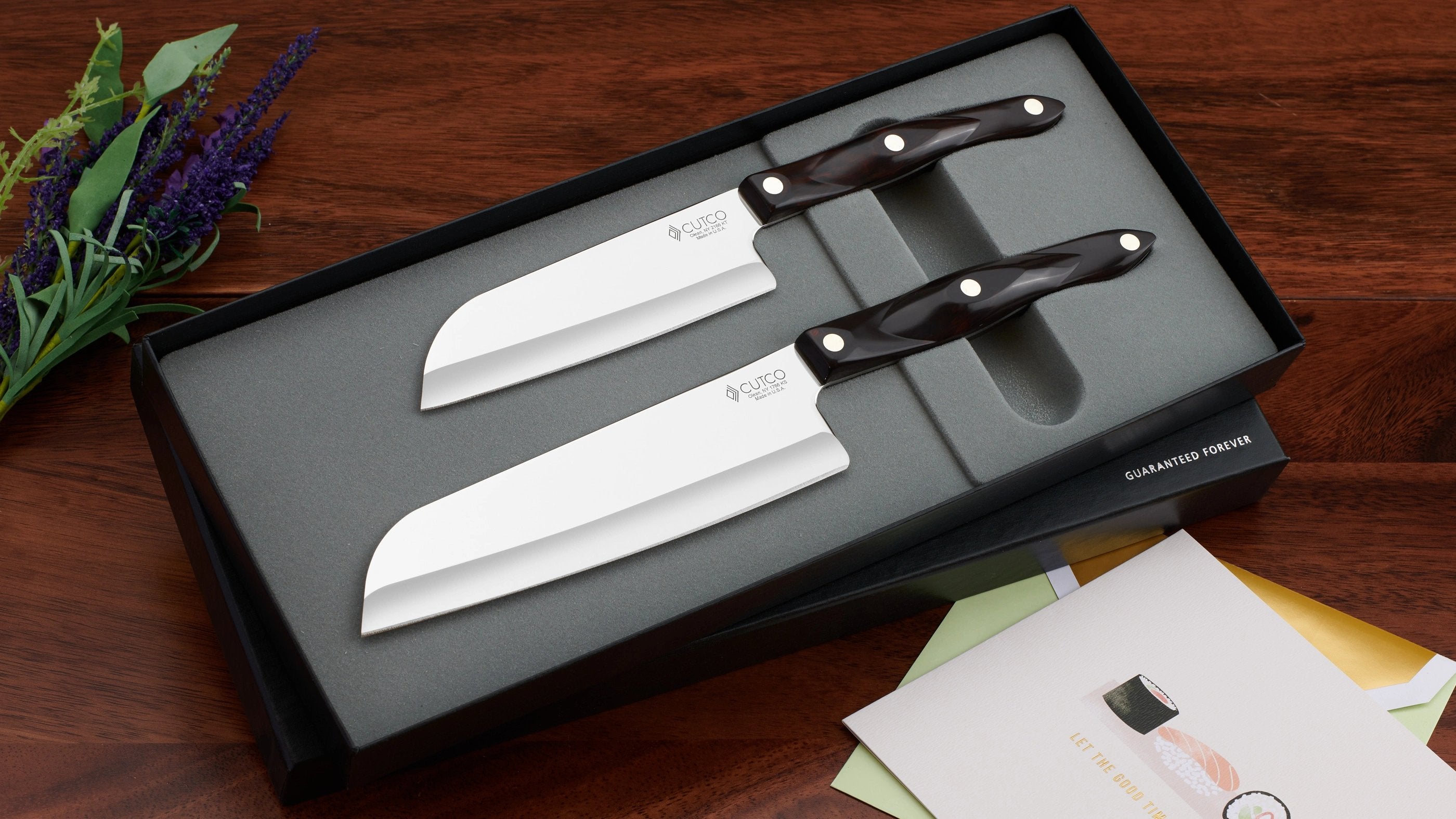 2-Pc. Santoku Set with Gift Box