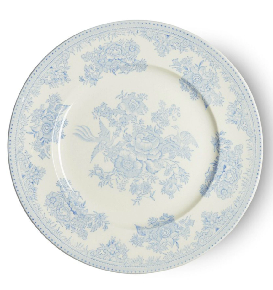 Blue Asiatic Pheasants Plate 22cm/8.75"