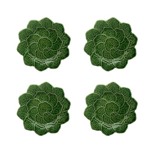 Geranium Dessert Plate 22", Set of 4