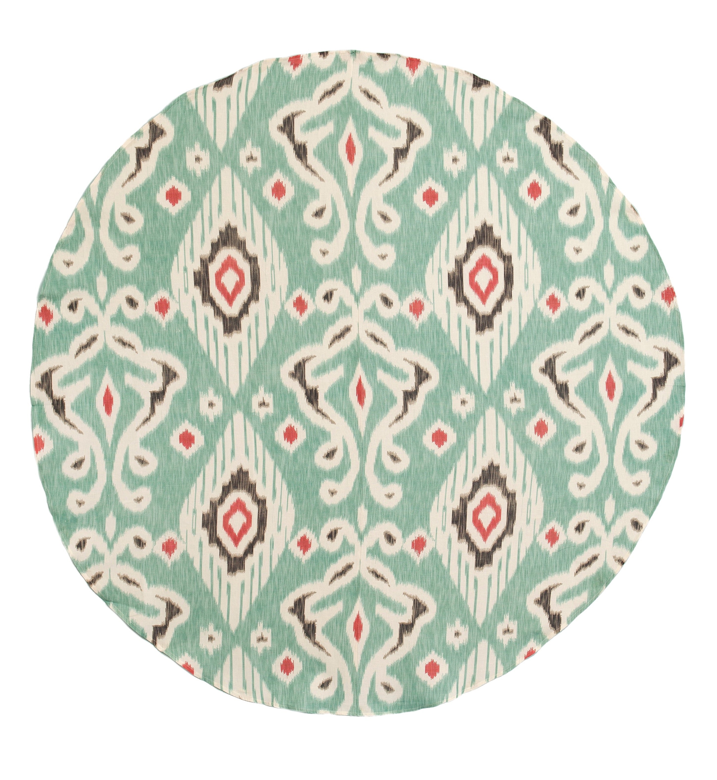 Uzbek Round Tablecloth