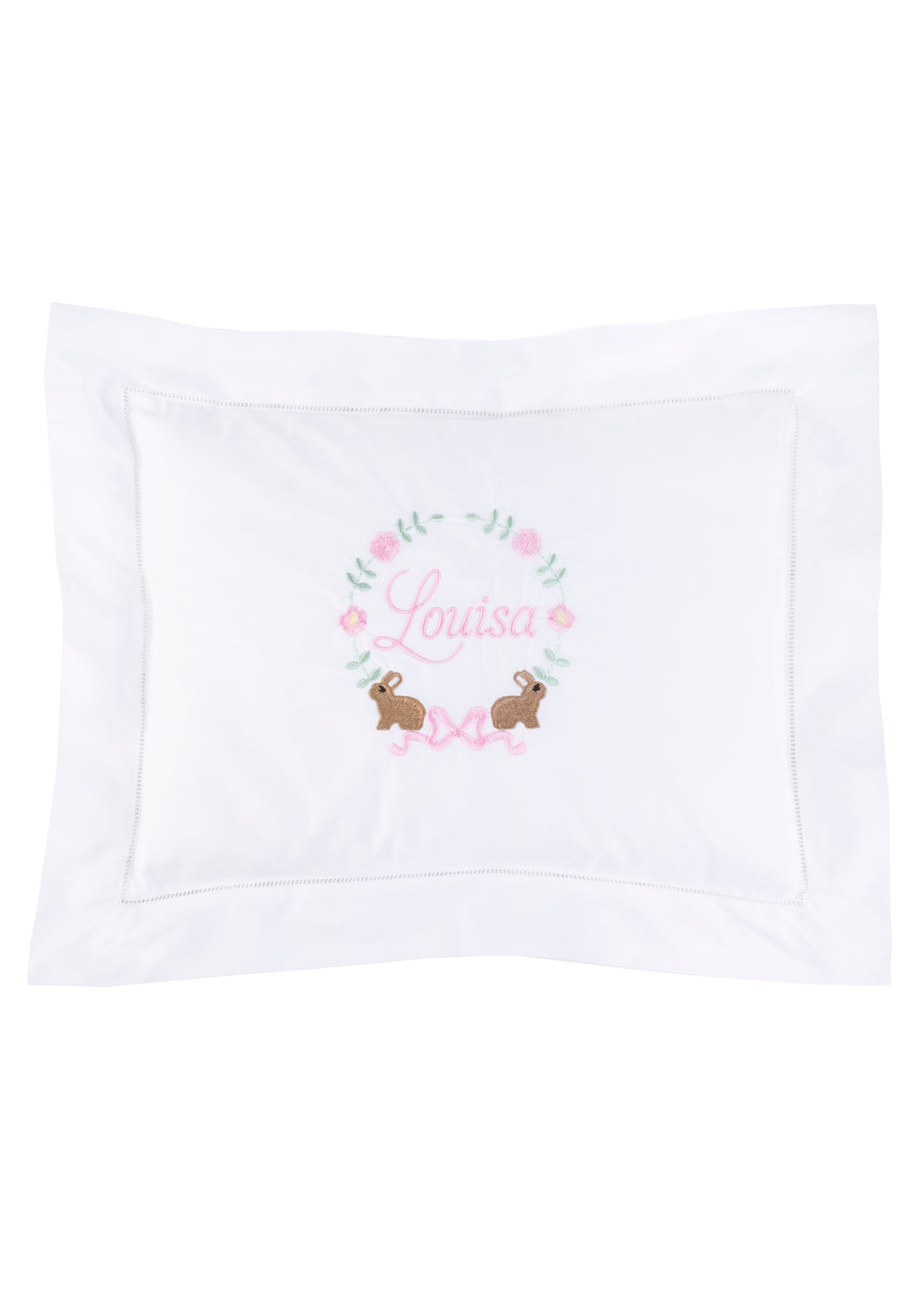 Monogram Boudoir Pillow