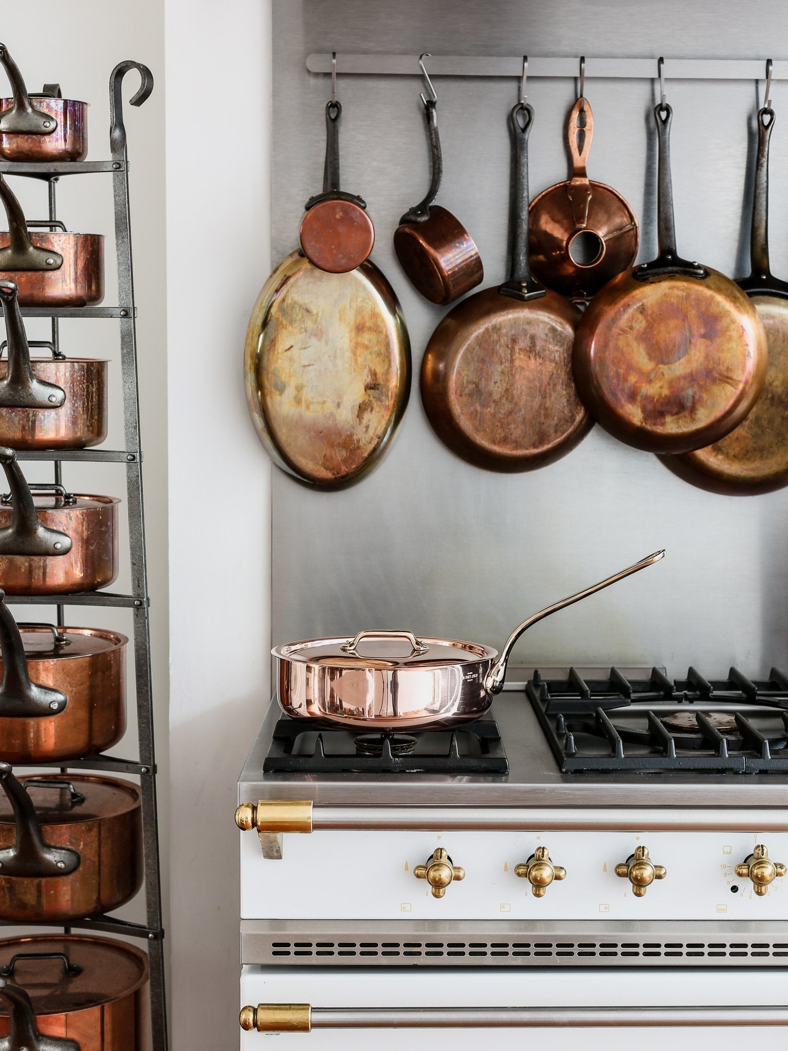 Copper Sauté Pan Small - 24 cm