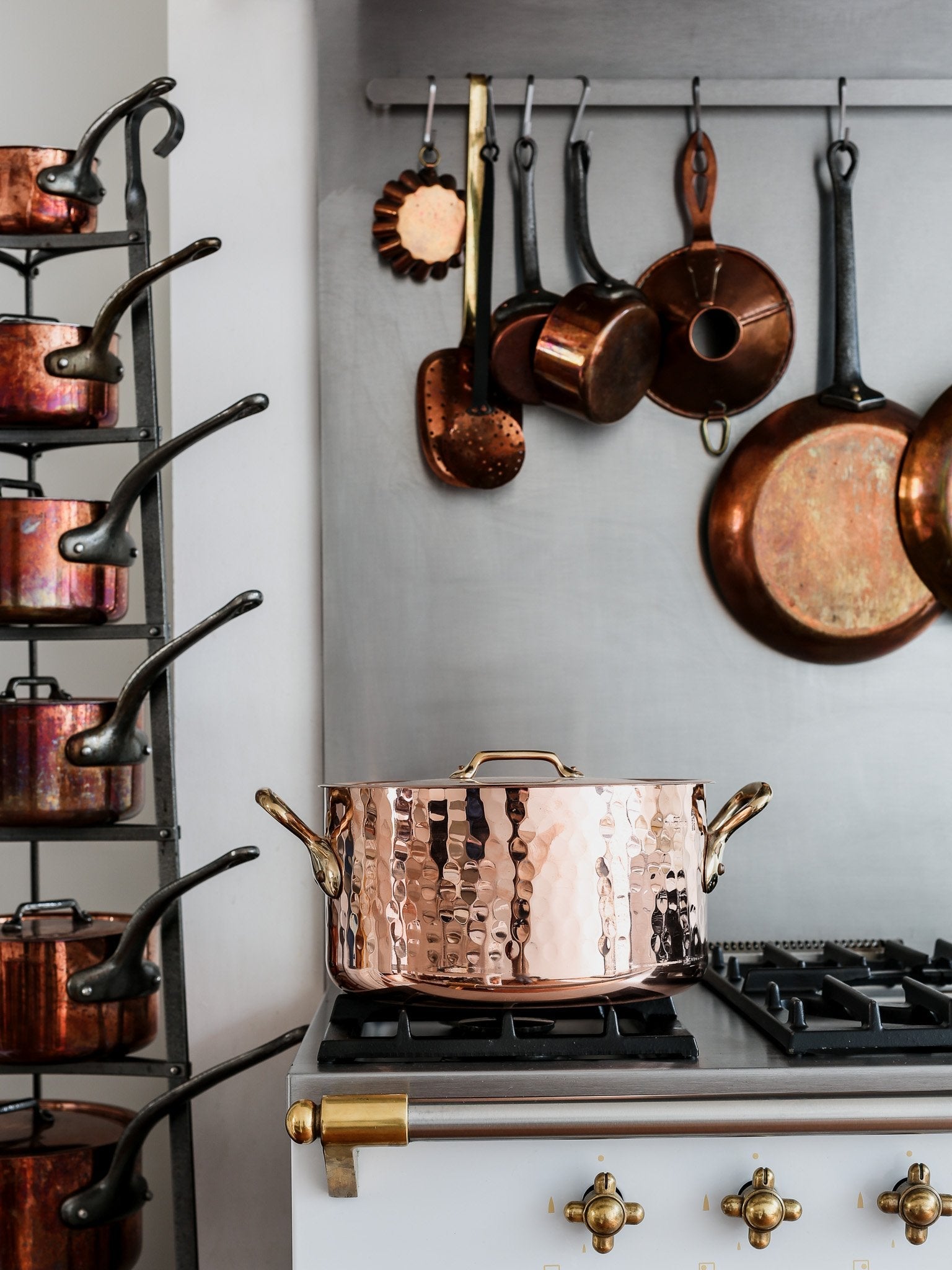 Copper Stew Pot - 28 cm