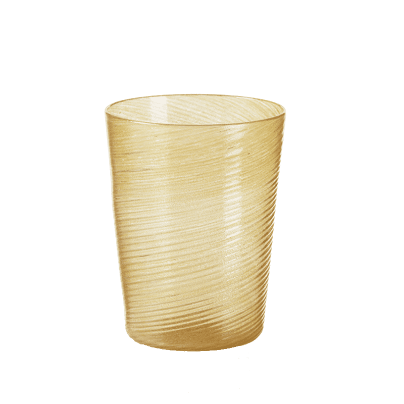 Rigadin Water Glass in Yellow