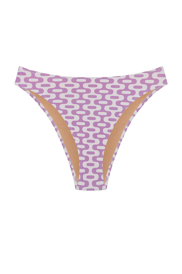 The Marie Bottom in Lilac Ogee