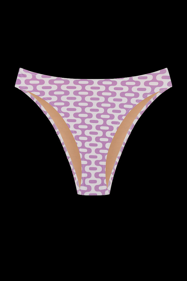 The Marie Bottom in Lilac Ogee