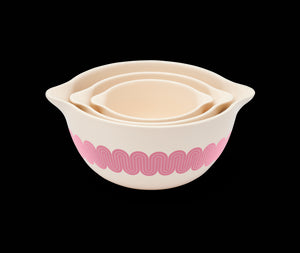 Stir Crazy: Ceramic Mixing Bowls - Stackable & Dishwasher Safe