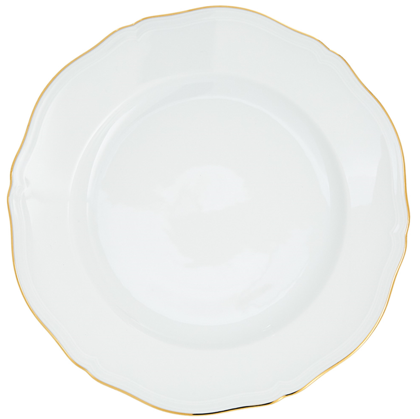 Corona Gold Chargers, Set of 2