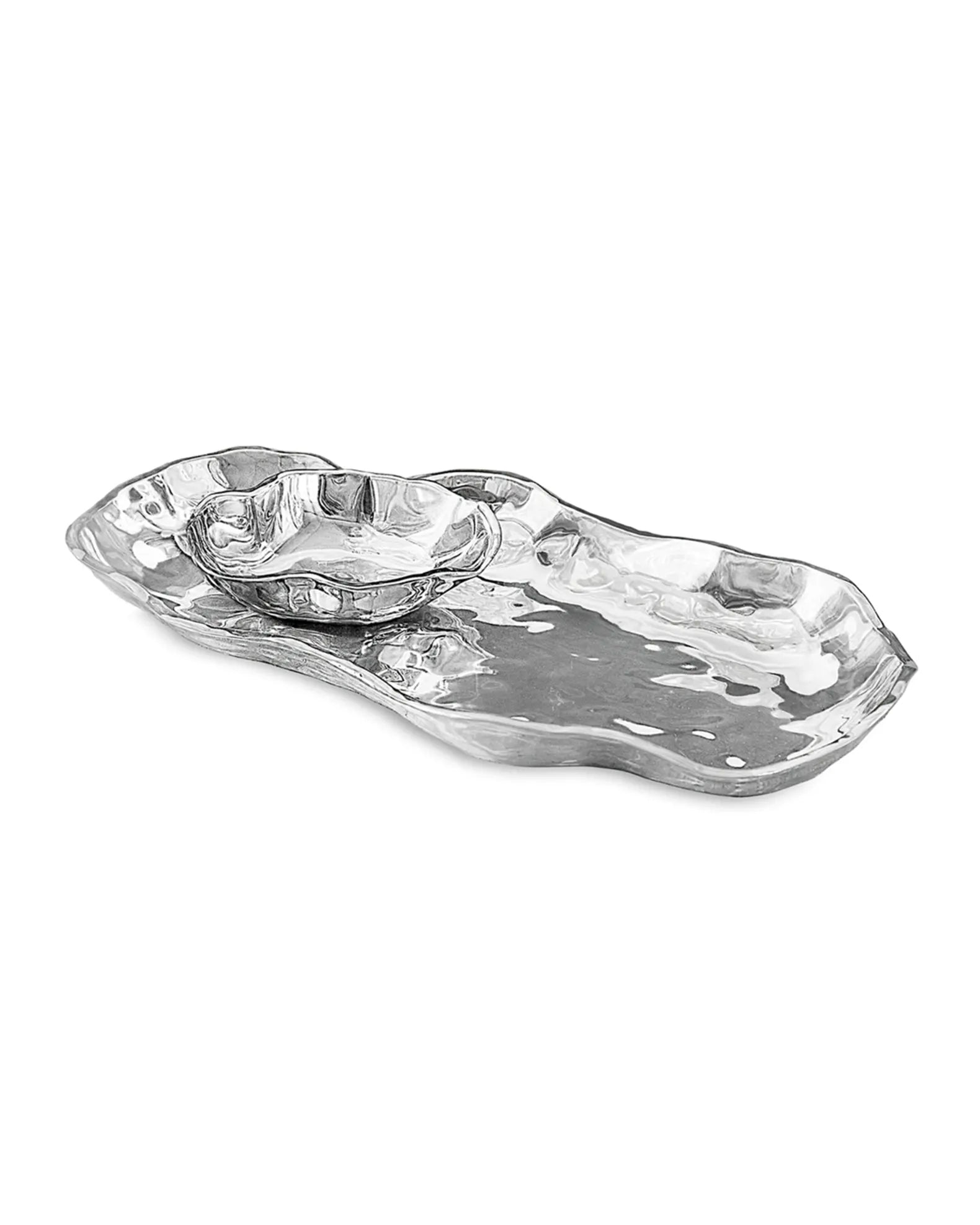 Beatriz BallSoho Onyx Chip & Dip Server
