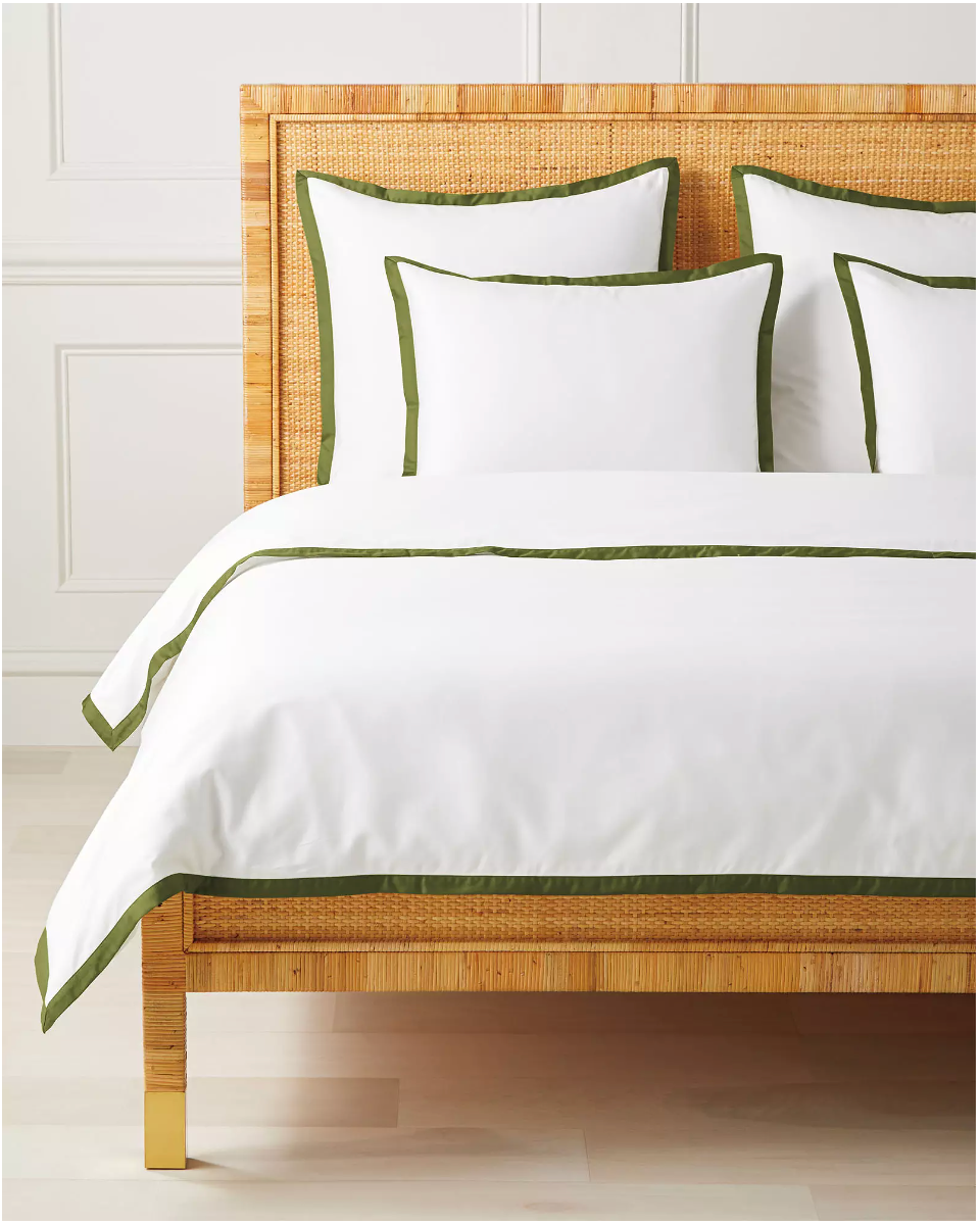 Border Frame Sateen Duvet Cover