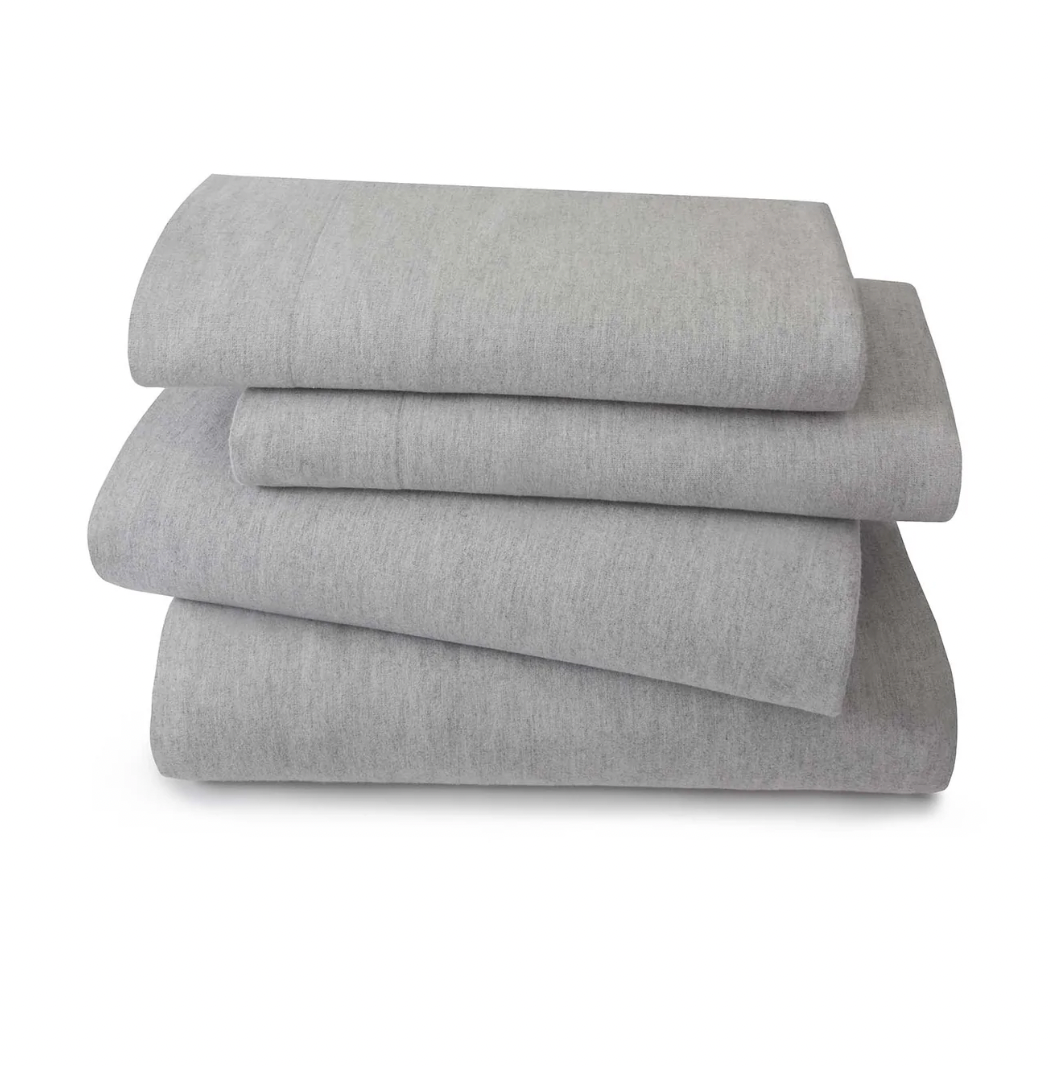 Brushed Flannel Bamboo King Sheet Set (Including Flat Sheet)